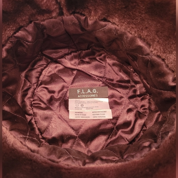 ๐HOST PICK๐ F.L.A.G. ACCESSORIES Faux Fur Bucket Hat - Picture 7 of 8